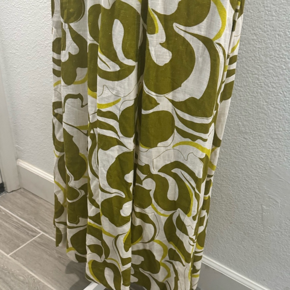 NICHOLAS Brown and Cream Midi Dress - Picture 4 of 10